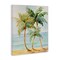 Stupell Industries Tropical Palm Trees on Sand Canvas Wall Art